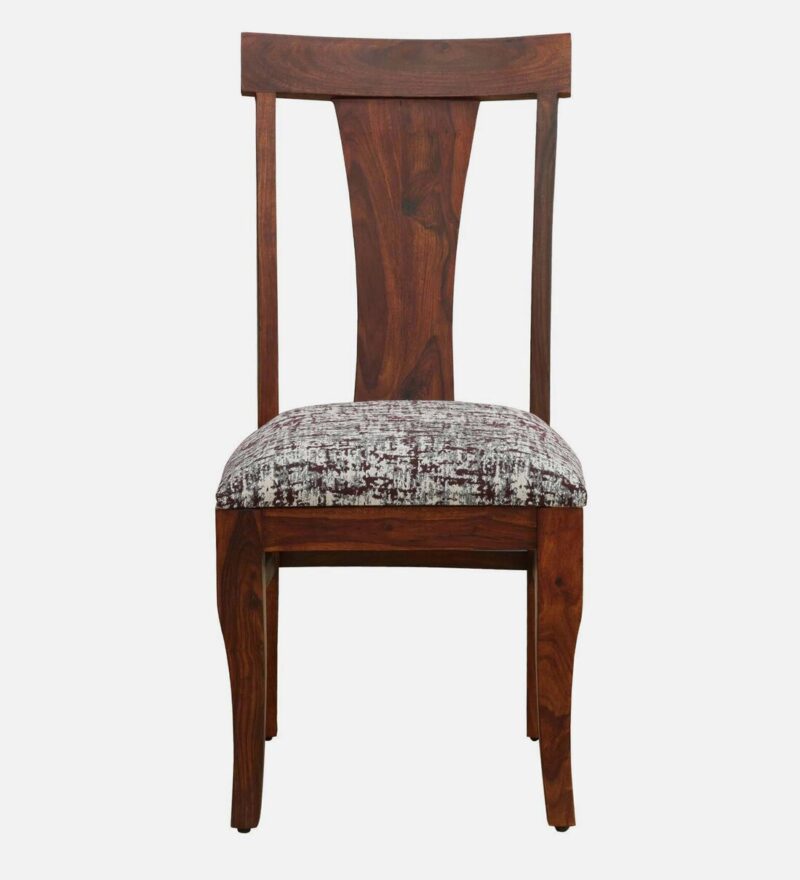 Natural Art & Crafts Kentan Handmade Teak Wood Dining Chair Modern Design, Perfect for Dining Room or Kitchen (Oak Finish) - Image 3