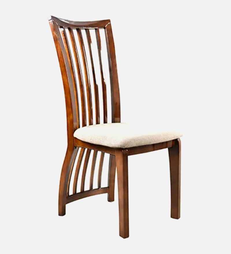 Natural Art & Crafts Calvo Handmade Teak Wood Dining Chair Modern Design, Perfect for Dining Room or Kitchen (Provincial Teak Finish) - Image 2