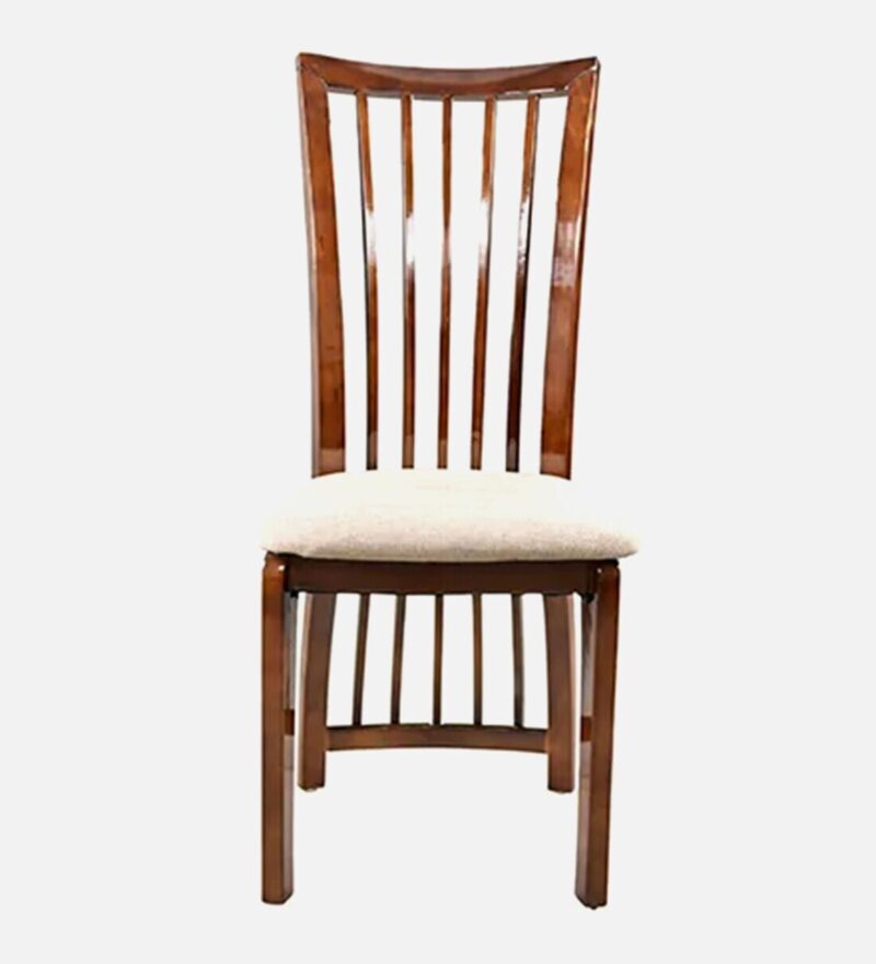 Natural Art & Crafts Calvo Handmade Teak Wood Dining Chair Modern Design, Perfect for Dining Room or Kitchen (Provincial Teak Finish) - Image 3