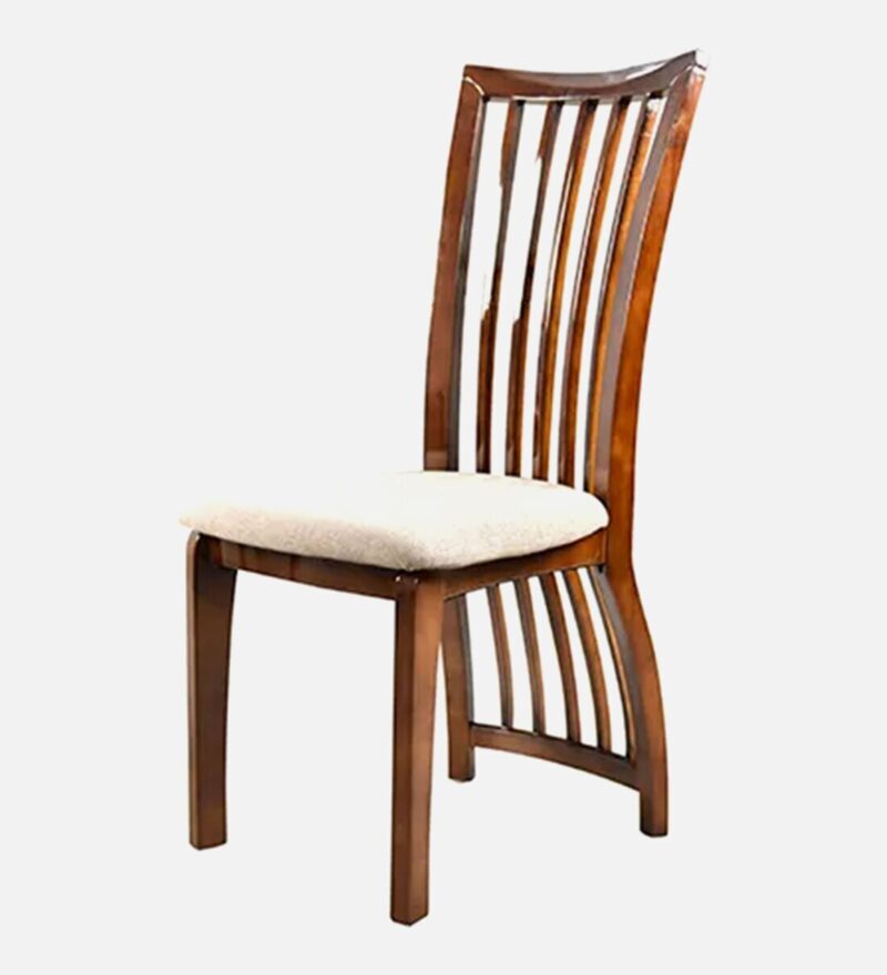 Natural Art & Crafts Calvo Handmade Teak Wood Dining Chair Modern Design, Perfect for Dining Room or Kitchen (Provincial Teak Finish) - Image 4