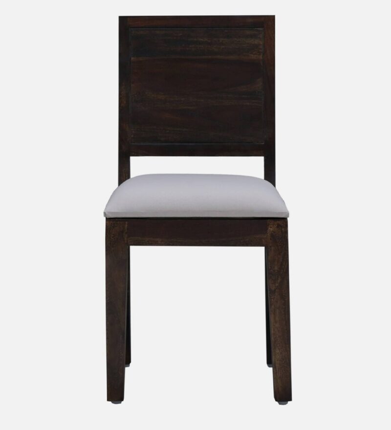 Natural Art & Crafts Stanfield Design Handmade Teak Wood Dining Chair Modern Design, Perfect for Dining Room or Kitchen (Chestnut Finish) - Image 3