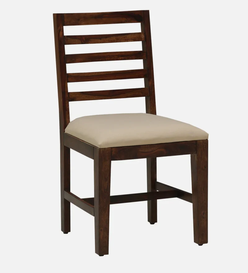 Natural Art & Crafts Stigen Handmade Teak Wood Dining Chair Modern Design, Perfect for Dining Room or Kitchen (Honey Oak Finish) - Image 3