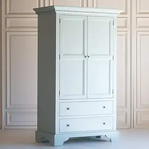 Natural Art & Crafts Handmade Teak Wood Multipurpose Storage Wardrobes & Dressers for Elegant Bedroom Storage Solution