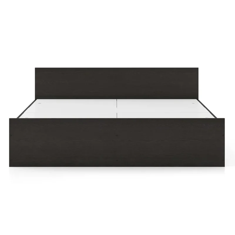 NATURAL ART & CRAFT (TEAK Wood) Queen Size Box Storage Bed in Dark Wenge Finish - Image 4