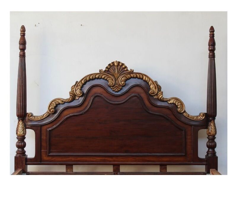 NATURAL ART & CRAFT Victorian Classic Bed (Teak Wood) - Image 6