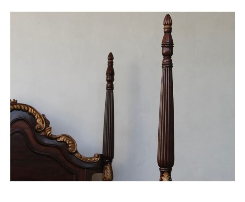 NATURAL ART & CRAFT Victorian Classic Bed (Teak Wood) - Image 2