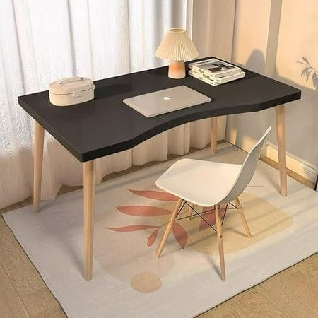 NATURAL Art & CRAFTS: Well Finished Study Table Desk, Reading Table, Wood Table, Writing Desk for Home and Office Made of teak Solid Wood)